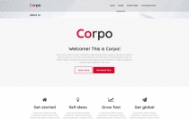 Corpo - Business HTML Template Screenshot 9