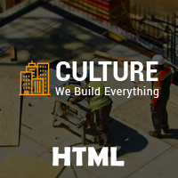 Culture - Construction Business HTML Template