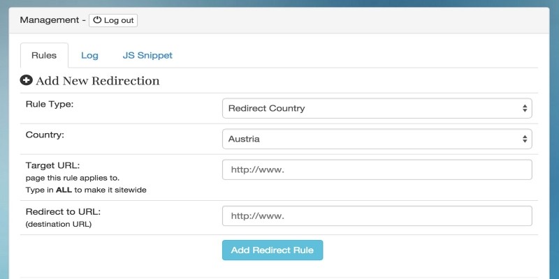 PHP GeoIP Country Redirect