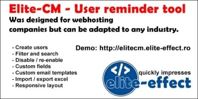 Elite-CM - User Reminder Tool