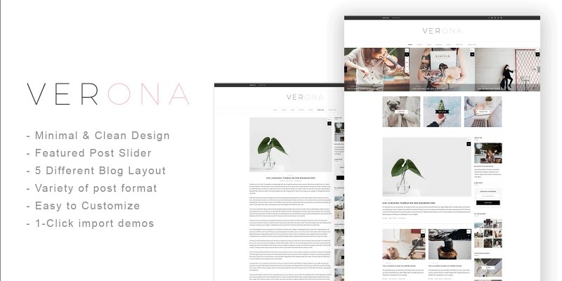 Venora - Responsive Blog Wordpress Theme