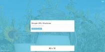 Simple URL Shortener PHP Script Screenshot 1