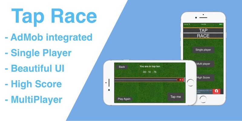 Tap Race - iOS Game Source Code