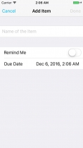 To-Do list iOS App Source Code Screenshot 7