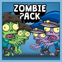 Zombie Pack Enemy 2D Game Character Sprite