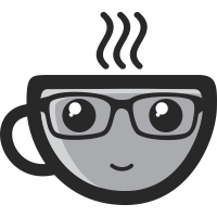 Coffee Geek - Cafe Logo Template