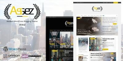Assez - Modern WordPress Blogging Theme 