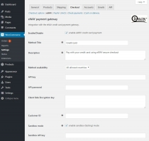 Easy WordPress eWAY Payment Gateway Screenshot 1