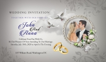 Wedding Invitation Flyer Template Screenshot 2