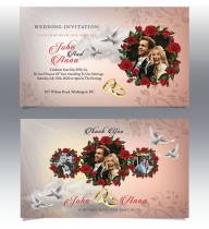 Wedding Invitation 2 Flyer Template Screenshot 3