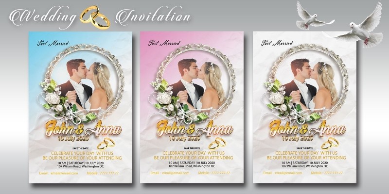 Wedding Invitation Flyer 
