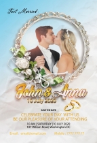 Wedding Invitation Flyer  Screenshot 1