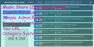 Simple Music Share Script For Zippyshare