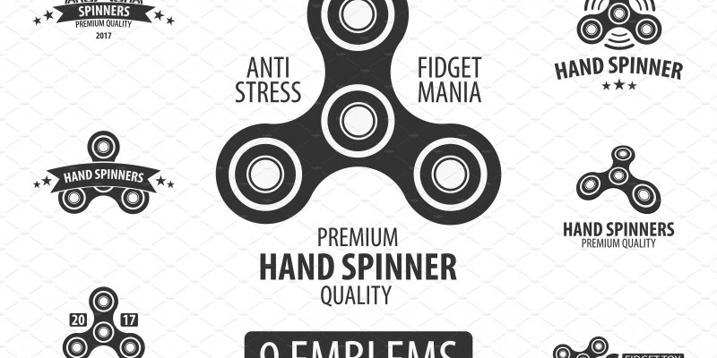 12 EPS Hand Spinner -Logo Bundle