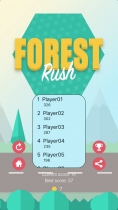 Forest Rush - iOS Source Code Screenshot 5