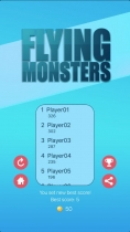 Flying Monsters - iOS Xcode Source Code Screenshot 5