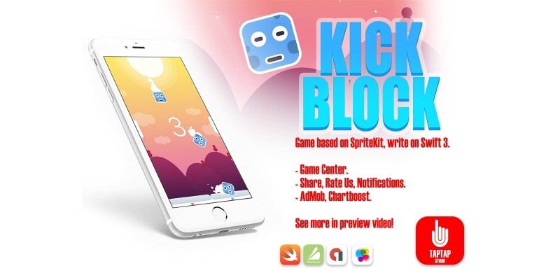 Kick Block - iOS Xcode Source Code