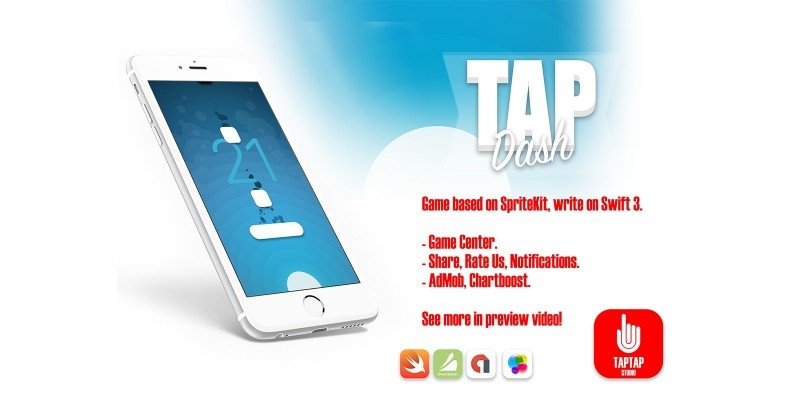 Tap Dash - iOS Xcode Source Code