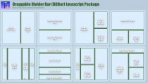Draggable Divider Bar Javascript Package Screenshot 1