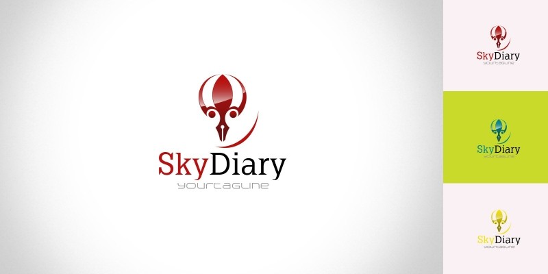 SkyDiary - Logo Template