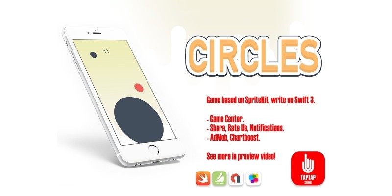 Circles - iOS Xcode Source Code