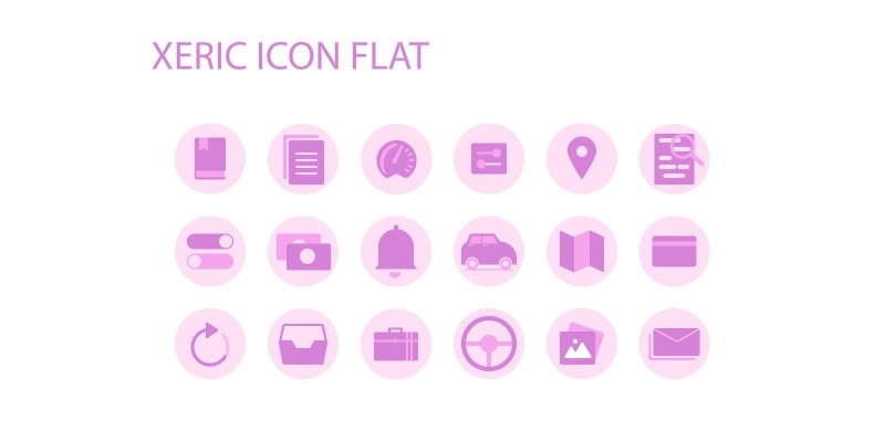 Xeric Flat Icon Pack