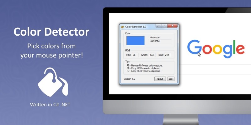 Color Detector Software Source Code