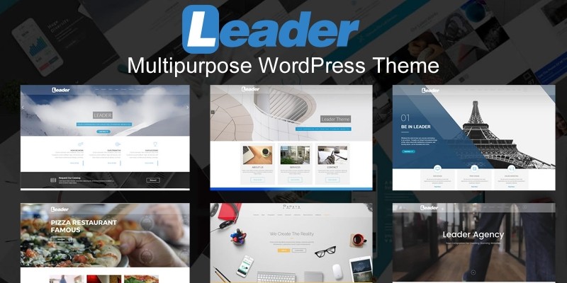 Leader - Multipurpose WordPress Theme