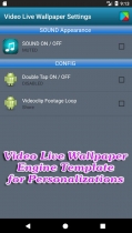 Video Live Wallpaper Engine Template For Android Screenshot 11