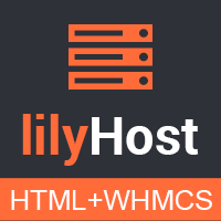 LilyHost - Responsive HTML5 Hosting WHMCS Template