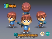 4-Directional  Game Character Sprites  Screenshot 1