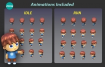 4-Directional  Game Character Sprites  Screenshot 2