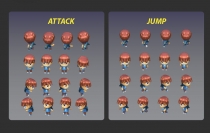 4-Directional  Game Character Sprites  Screenshot 3
