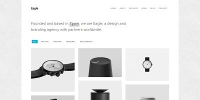 Eagle - Responsive Minimal HTML Template