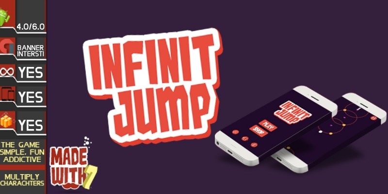 Infinite Jump - Buildbox Game Template