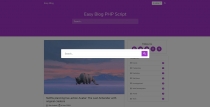 Easy Blog PHP Script Screenshot 3