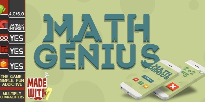 Math Genius - Buildbox Game Template