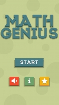 Math Genius - Buildbox Game Template Screenshot 1