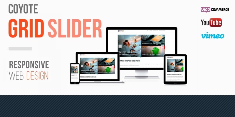 Coyote Grid Slider - WordPress Plugin by Expandup | Codester