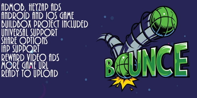 Bounce Hop - Buildbox Game Template