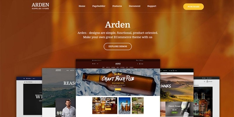 Pas Arden - PrestaShop Theme