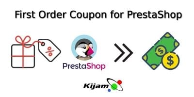 Add First Order Coupon For PrestaShop