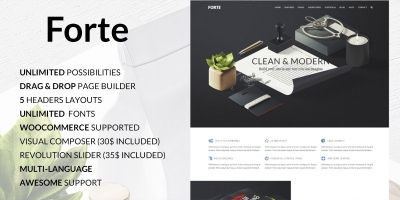 Forte - Multipurpose Wordpress Theme