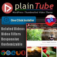 RAWMPlainTube -Video Tube WordPress Theme