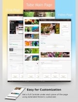 RAWMPlainTube -Video Tube WordPress Theme Screenshot 2