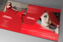 Indesign Brochure Red Diamond Template Screenshot 5