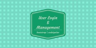 User Login and Management
