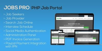 Jobs Pro - PHP Job Portal