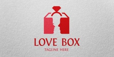 Love Box - Logo Template