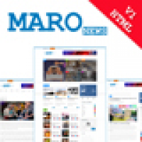 Maro - News And Blog HTML Template